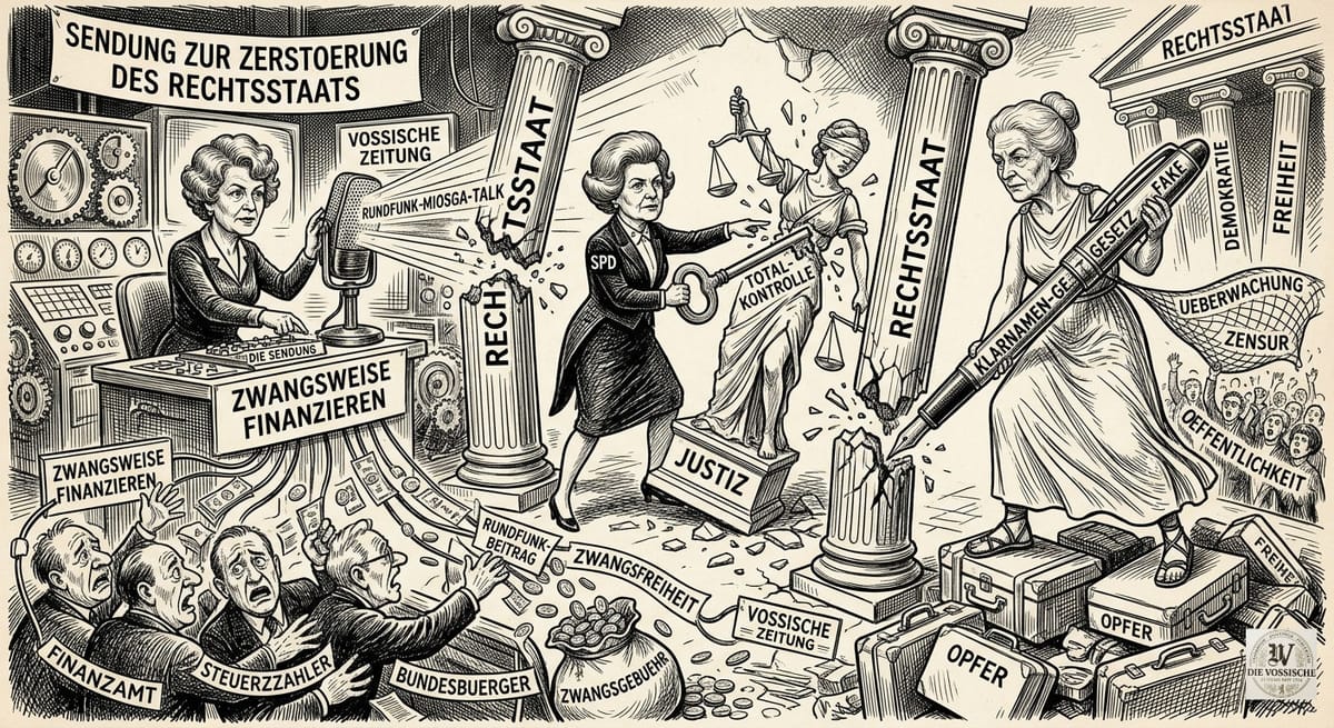 Das Klarnamen-Komplott: Wenn die „Darstellerin“ Fernandes den Rechtsstaat vorführt