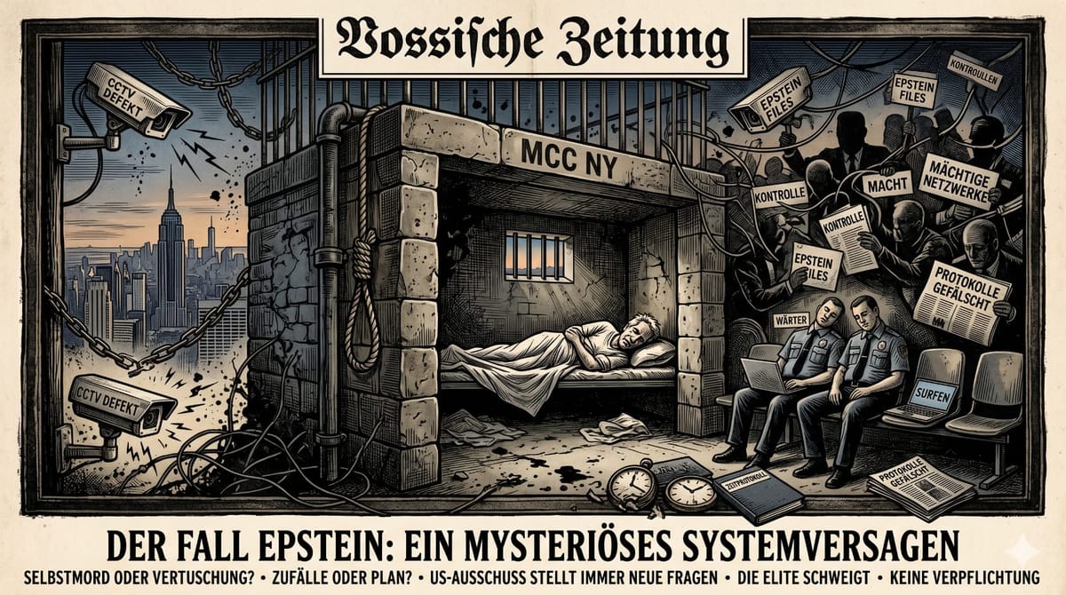 Epsteins Tod: Systemversagen oder Verschwörung?