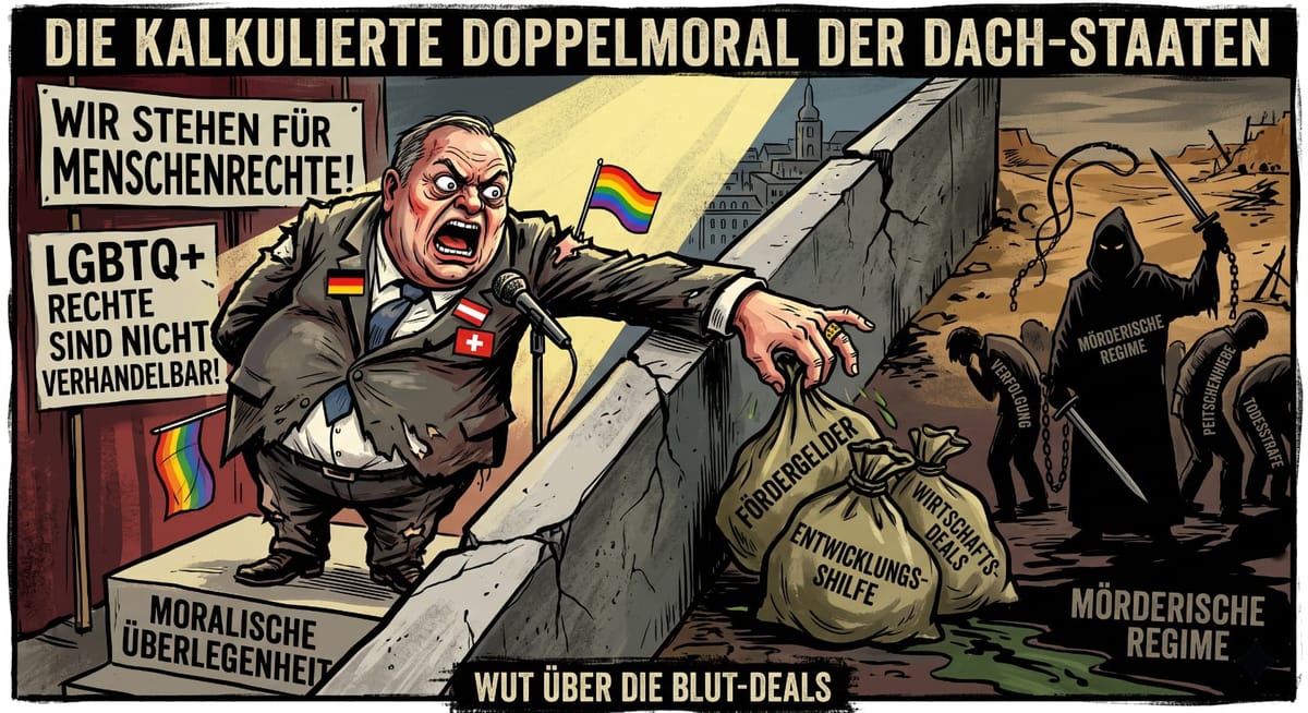 Todesstrafe für Homosexuelle: Die schmutzigen Deals von Berlin, Wien und Bern