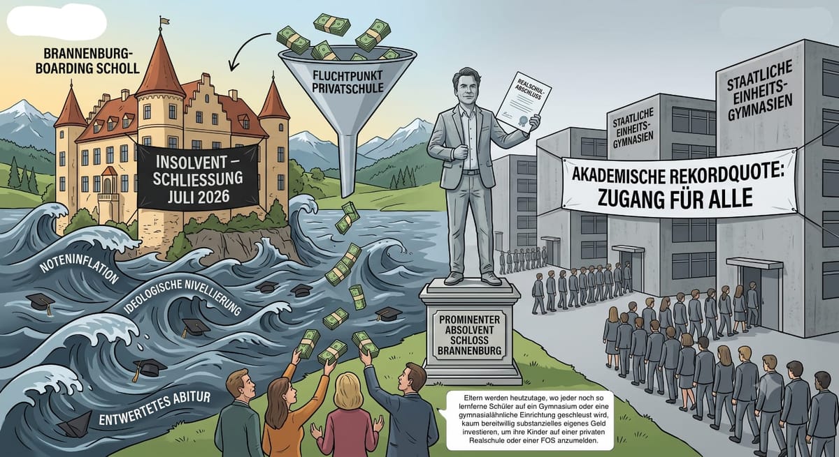 Das Brannenburg-Dilemma: Kollaps der Bildungsleistung