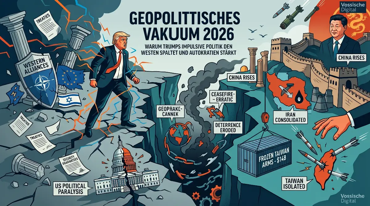 Geopolitisches Vakuum: Wie Trump 2026 den Westen spaltet