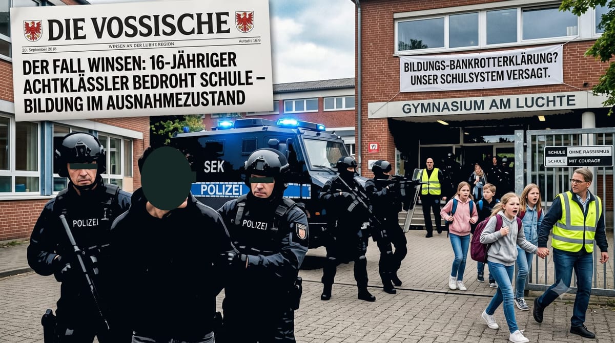 Winsen: 16jähriger Achtklässler bedroht Mitschüler