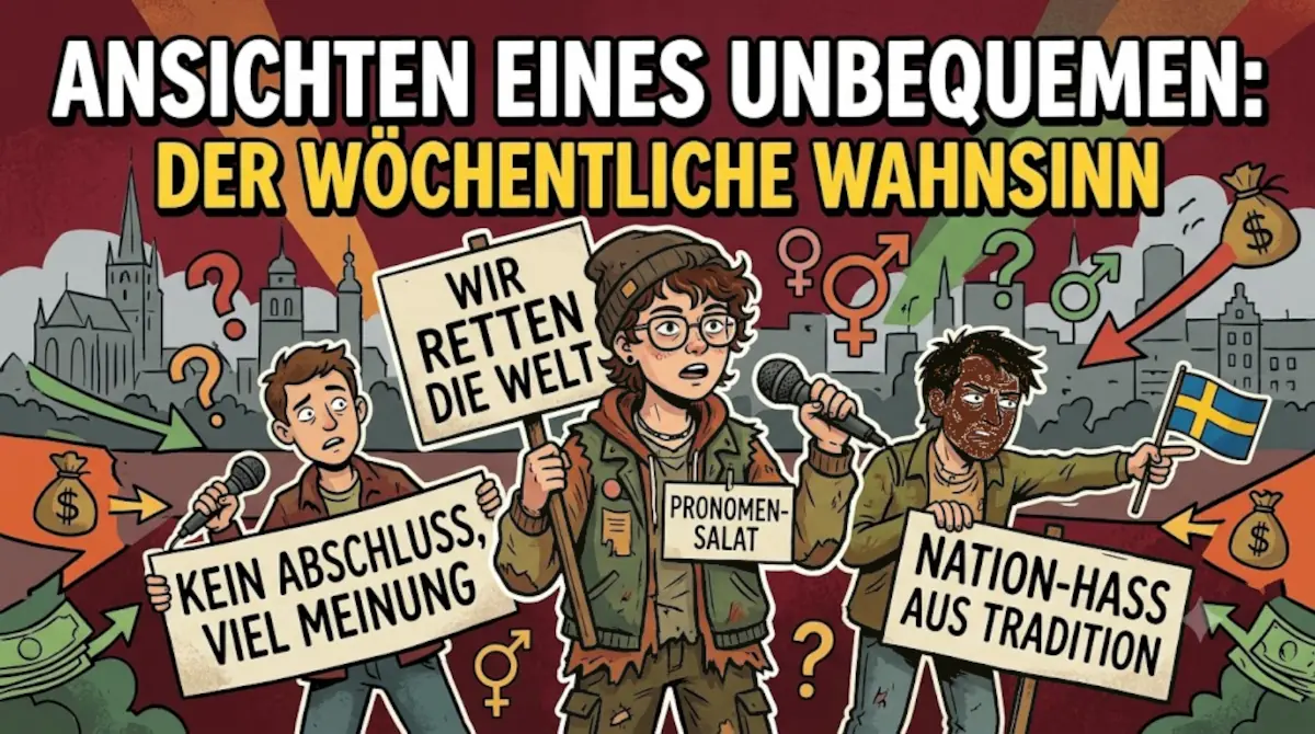 Ansichten eines Unbequemen: Der wöchentliche Wahnsinn