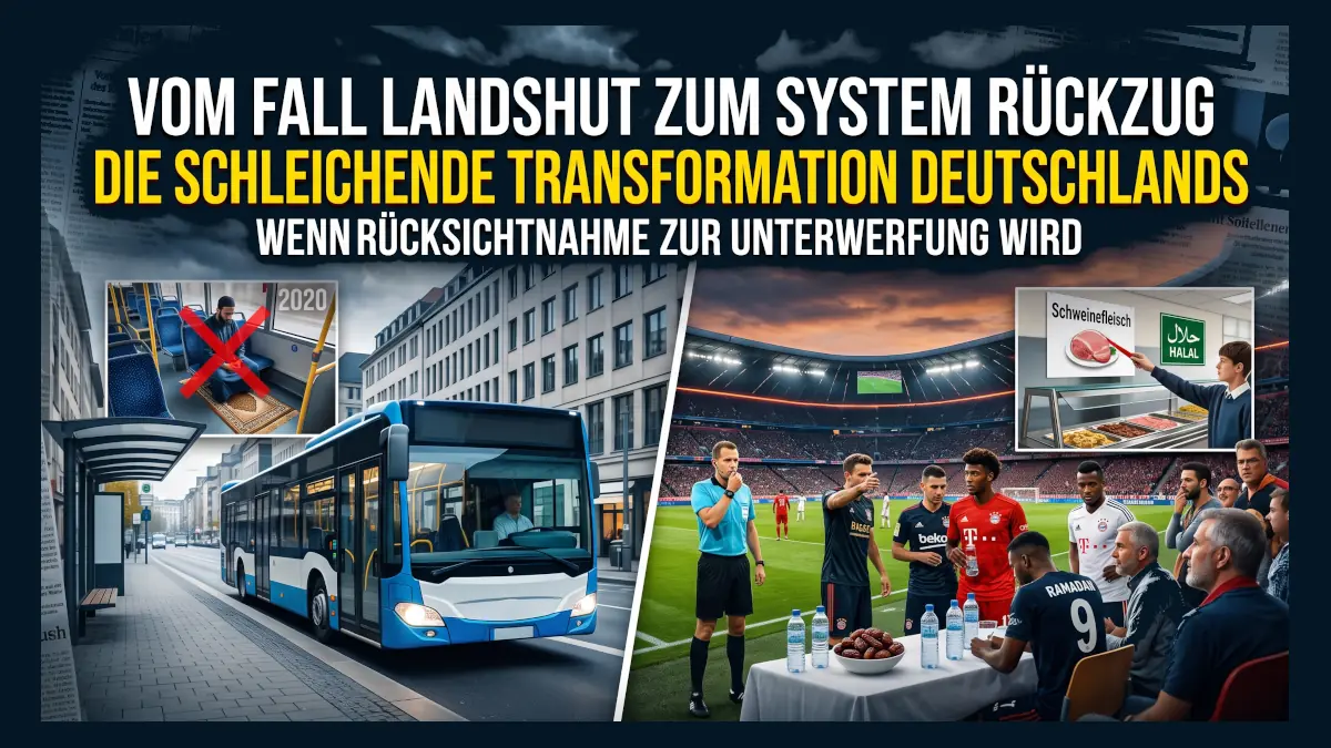 Der Fall Landshut und das System Rückzug vor dem Islam