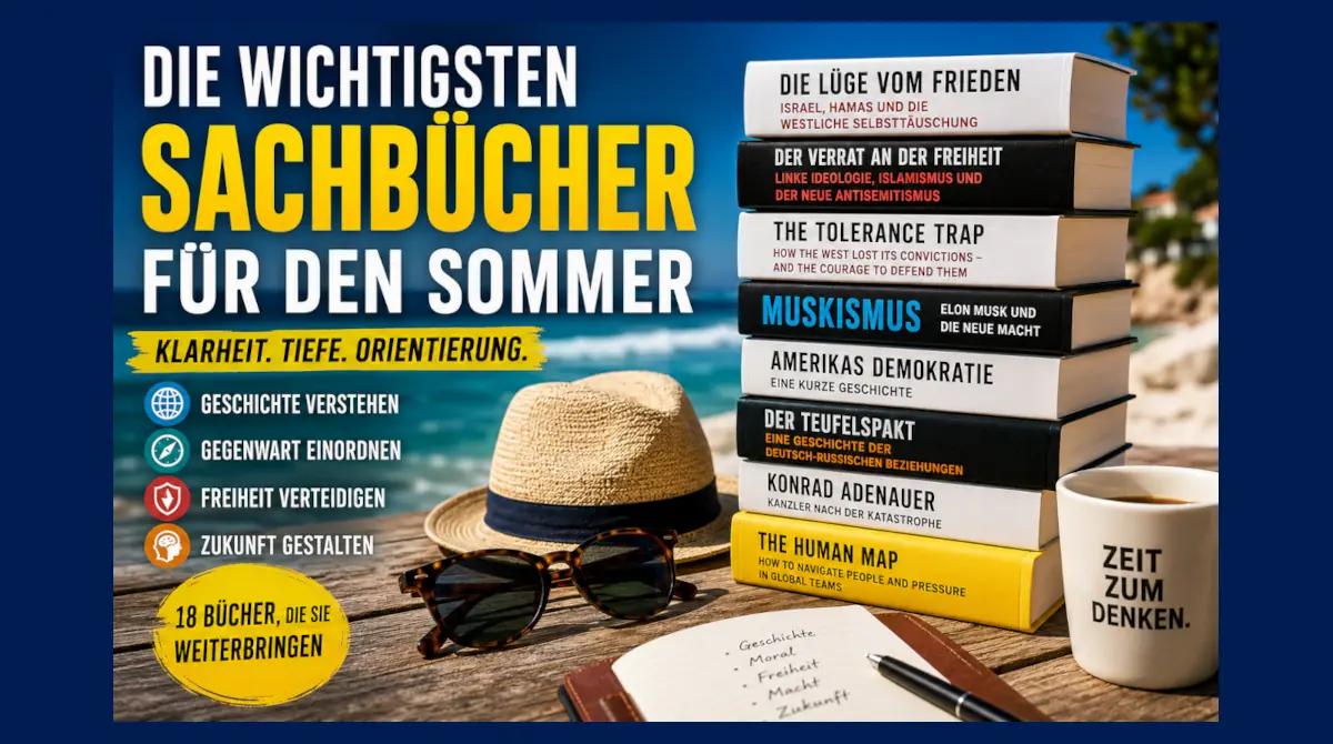Die wichtigsten Sachbücher für den Sommer