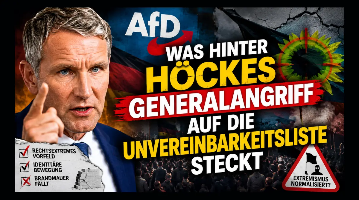 Die Logik der Entgrenzung: Höckes Generalangriff auf die AfD