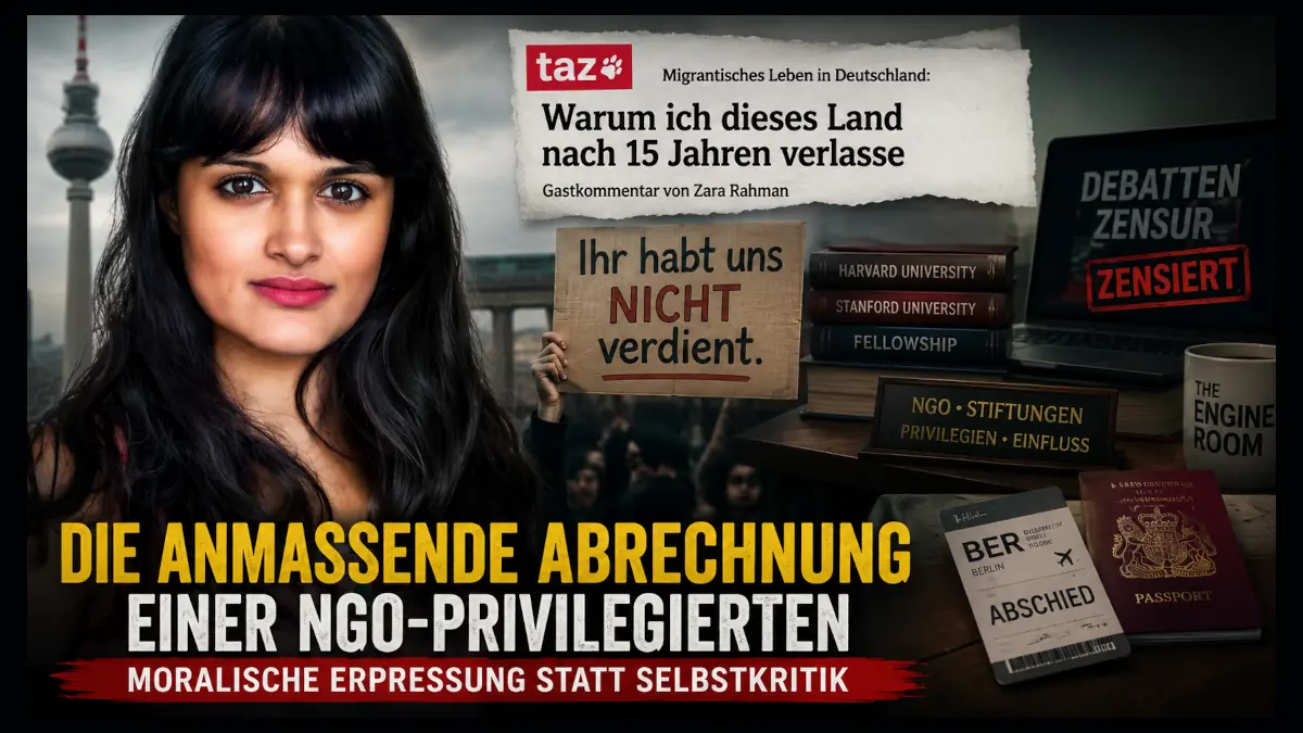 Zara Rahman in der taz