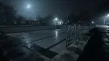 Tod im leeren Schwimmbad