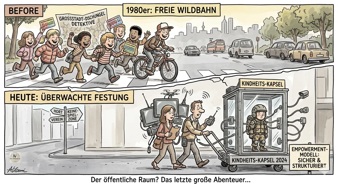 Die Festung Kindheit: Warum die Straße kein Spielplatz mehr ist