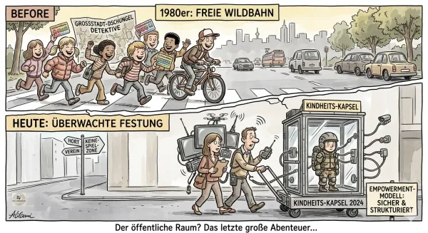 Die Festung Kindheit: Warum die Straße kein Spielplatz mehr ist