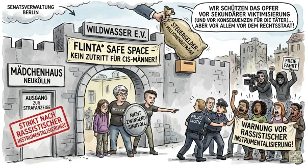 Wildwasser e.V. – Ideologie, Staatsgelder und die Grenzen des Rechtsstaats