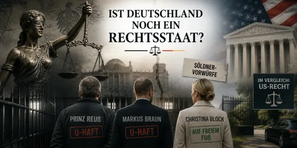 U-Haft als Ersatzstrafe? Wie die Fälle Reuß, Wirecard und Falk den deutschen Rechtsstaat 2026 erschüttern