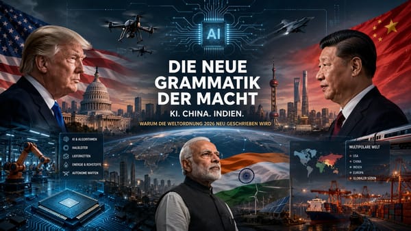 Die neue Grammatik der Macht: KI, China, Indien