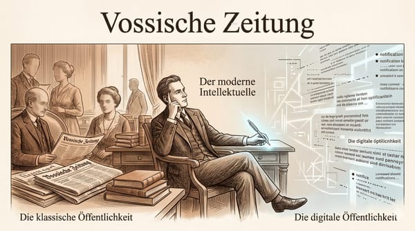 Vom „großen Denker“ zum digitalen Grundrauschen