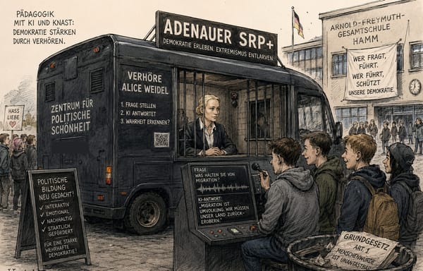 Schauprozess am Pausenhof