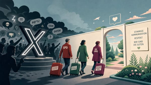 Flucht vor dem Widerspruch: Der feige Abschied der Zensur-Koalition von X