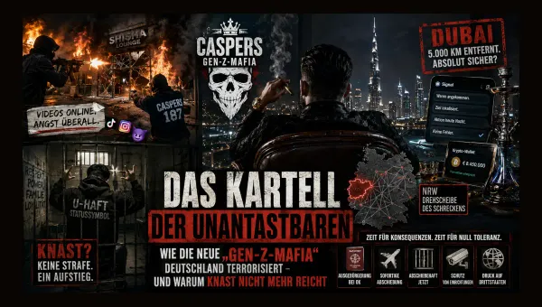 Gen-Z-Mafia: Wie die „Caspers“ Deutschland terrorisieren