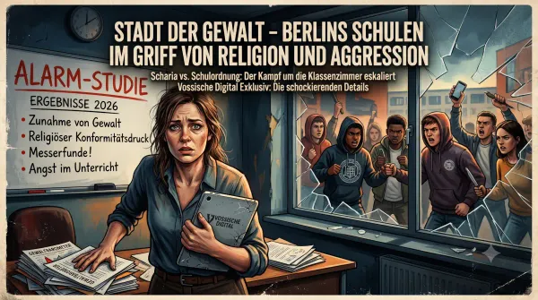 Gewalt an Schulen: Berliner Gewaltbarometer zeigt Eskalation