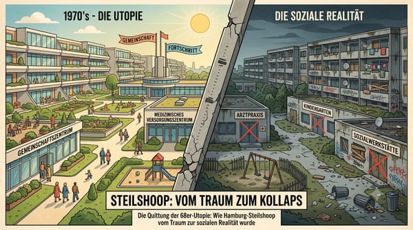 Hamburg-Steilshoop: Wie eine 68er-Utopie im Kollaps endete