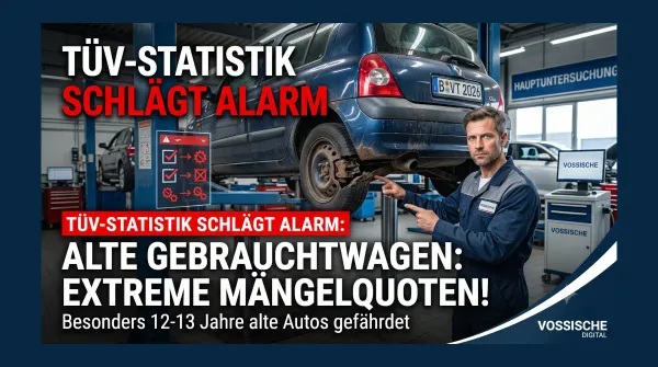 TÜV-Report 2026: Die größten Mängelriesen unter den alten Gebrauchtwagen
