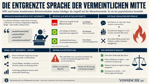 Wenn jede Reform plötzlich „menschenverachtend“ ist