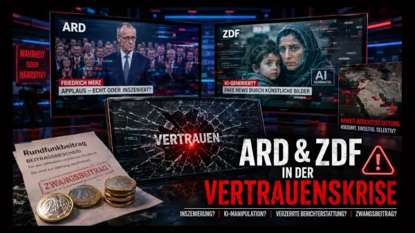 Erziehen statt informieren: Wie ARD und ZDF mit Fakes und Framing ihre Glaubwürdigkeit ruinieren