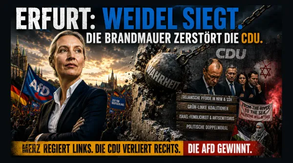 Das Erfurter Signal: Weidels Durchmarsch trifft auf eine orientierungslose Republik