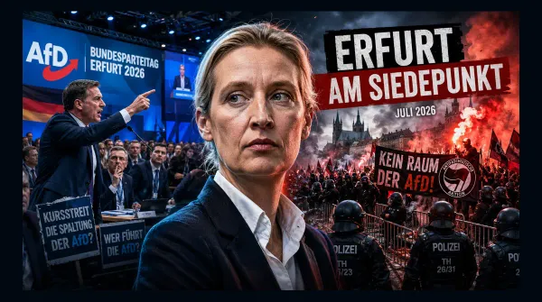 AfD-Parteitag Erfurt: Weidel droht Eklat durch Gegenkandidat Moosdorf