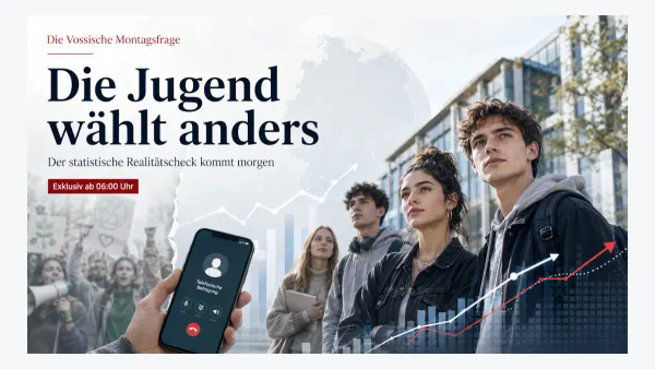 Exklusive Vorschau: Das Umfrage-Beben, das die Berliner Blase erschüttern wird