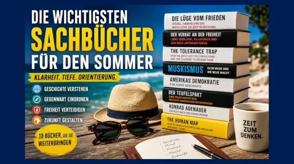 Die wichtigsten Sachbücher für den Sommer