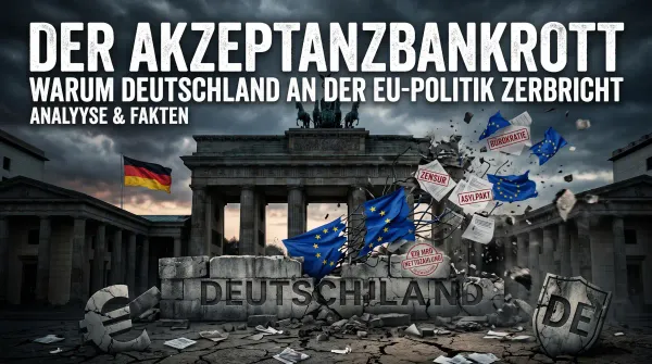 Der Akzeptanzbankrott: Warum Deutschland an der EU-Politik zerbricht