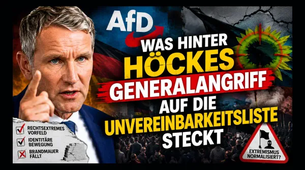 Die Logik der Entgrenzung: Höckes Generalangriff auf die AfD