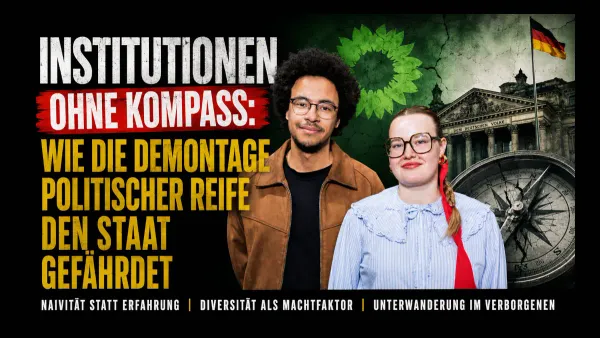 Institutionen ohne Kompass: Wie Naivität den Staat gefährdet
