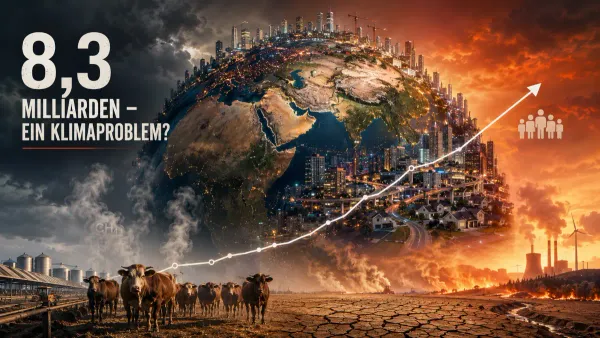 Das 8-Milliarden-Paradoxon: Warum Bevölkerungswachstum den Klimaschutz sprengt
