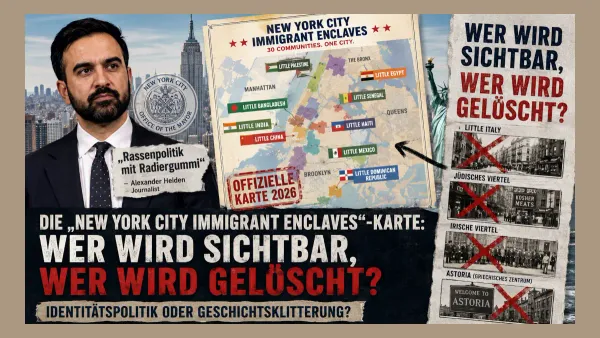 Kontroverse um New Yorks neue Einwanderer-Karte: Wird die Geschichte der Stadt umgeschrieben?