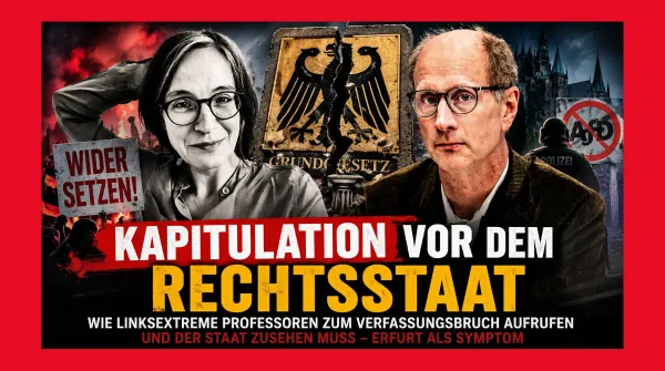 Staatsfeinde im Gewand der Wissenschaft: Wenn Rechtsprofessoren zum Rechtsbruch anstiften