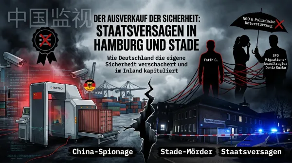Wie der Staat bei China-Spionage und dem Stade-Mörder versagt