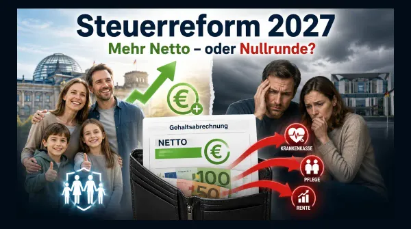 Der Steuer-Deal 2026: Wer ab 2027 abkassiert – und wer draufzahlt