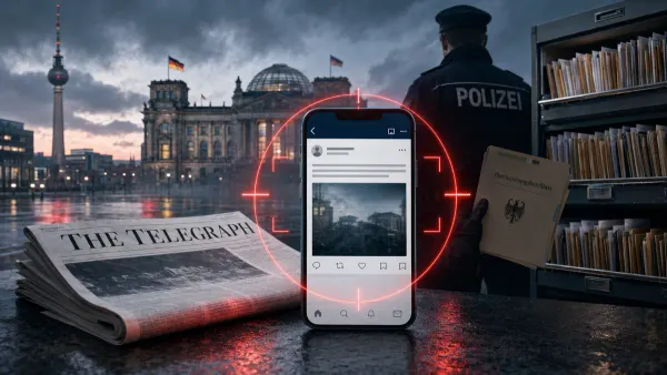 Telegraph warnt vor deutscher Meinungsfreiheit-Krise