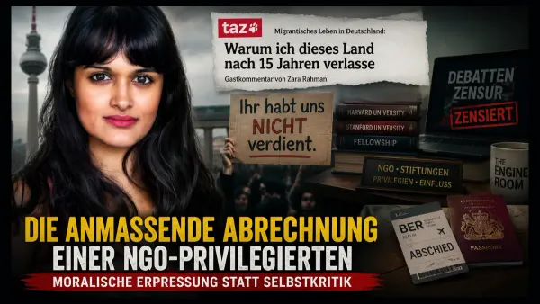 Zara Rahman in der taz