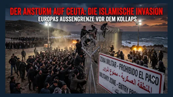 Der Ansturm auf Ceuta: Warum wir von einer islamischen Invasion sprechen müssen