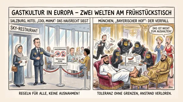 Der Salzburger Kopftuch-Eklat und der verhängnisvolle Verfall unserer europäischen Gastkultur