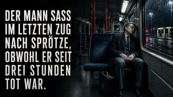 Der letzte Zug nach Sprötze