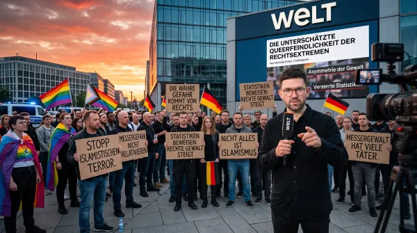 Medienkritik: Wie die WELT die reale Gefahrenlage verzerrt