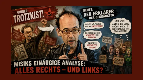 Wenn politische Abweichung zur Diagnose wird: Robert Misiks kranker Wähler