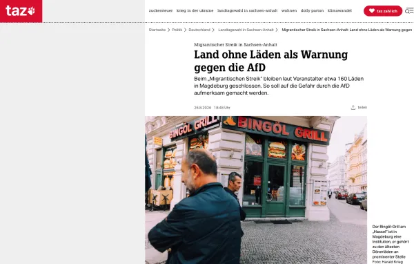 Wahlkampfhilfe für die AfD