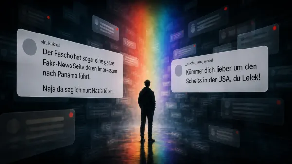 160 Zeichen bis zum Schauprozess