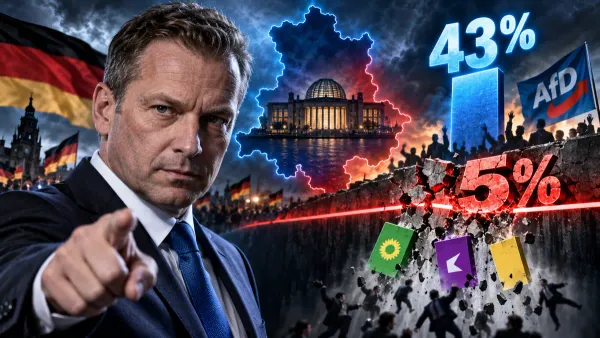 Der 5-Prozent-Krimi: So könnte die AfD morgen plötzlich allein regieren