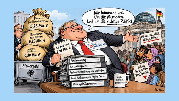 Der Paritätische: 10.724 Organisationen, Millionen vom Staat – und Lobbyarbeit für Migration