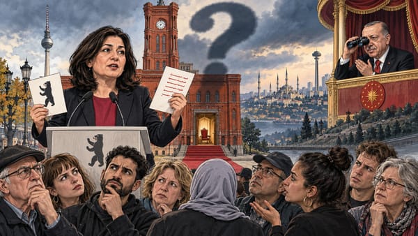 Wer will Elif Eralp und ihre türkische Muttersprache als 1. Bürgermeisterin von Berlin? Erdogan?